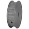B&B Manufacturing 30XL037-3FA4, Timing Pulley, Aluminum, Clear Anodized,  30XL037-3FA4 - alternate 1